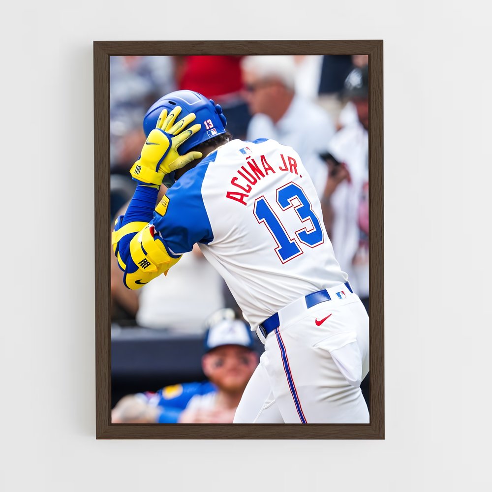 Poster Swing d'Acuna – affiche Baseball (vue 5)